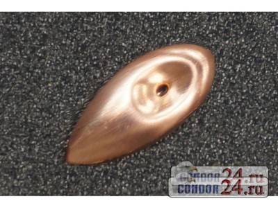 Чешуйки CR150 Щит с выемкой, 11 х 5,5 мм., медь, 100 шт.